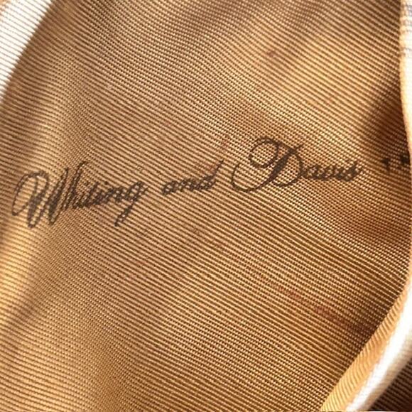 Vintage 1980s Whiting & Davis Gold Mesh Evening Bag  Made in USA85 - Picture 4 of 6